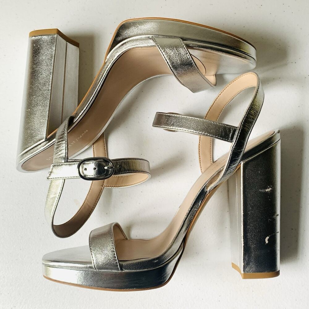 Stuart Weitzman Dancer Block 120 Platform Sandal … - image 3